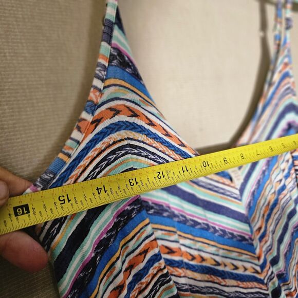 Ella Moss Bondi Maxi Dress Versatile Casual Chic Goddess Vibes Slimming Stripes - Picture 10 of 15